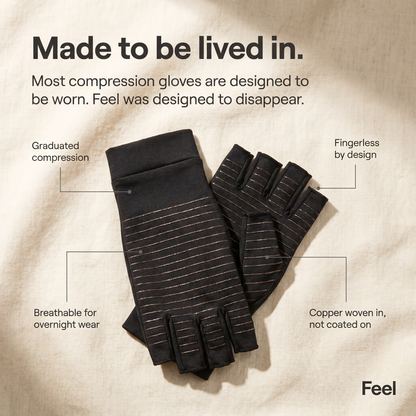 Feél Copper Compression Gloves